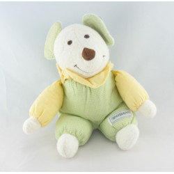 Doudou souris vert violet NOUNOURS