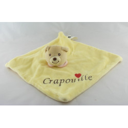 Doudou plat souris rose Crapouille SANDY