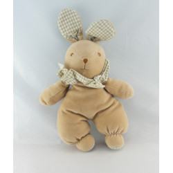 Doudou lapin marron NOUNOURS 