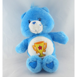 Peluche Bisounours bleu Groschampion coupe CARE BEARS 36 cm