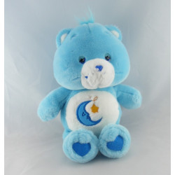 Peluche Bisounours bleu Grosdodo lune étoile CARE BEARS