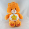 Peluche Bisounours orange coeur Grosbisous CARE BEARS