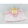 Doudou plat vache rose Lola rosalie BENGY 