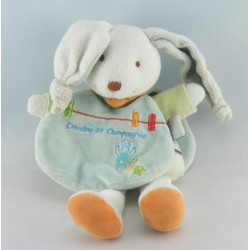 Doudou lapin Eliot cape bleu DOUDOU ET COMPAGNIE