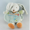 Doudou lapin Eliot cape bleu DOUDOU ET COMPAGNIE