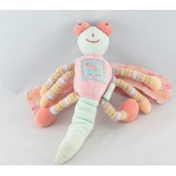Doudou Libéllule bleu rose Zéphir et Zoé MOULIN ROTY 