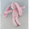 Doudou lapin rose PETIT BATEAU