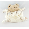 Doudou semi plat ours beige TIAMO COLLECTION