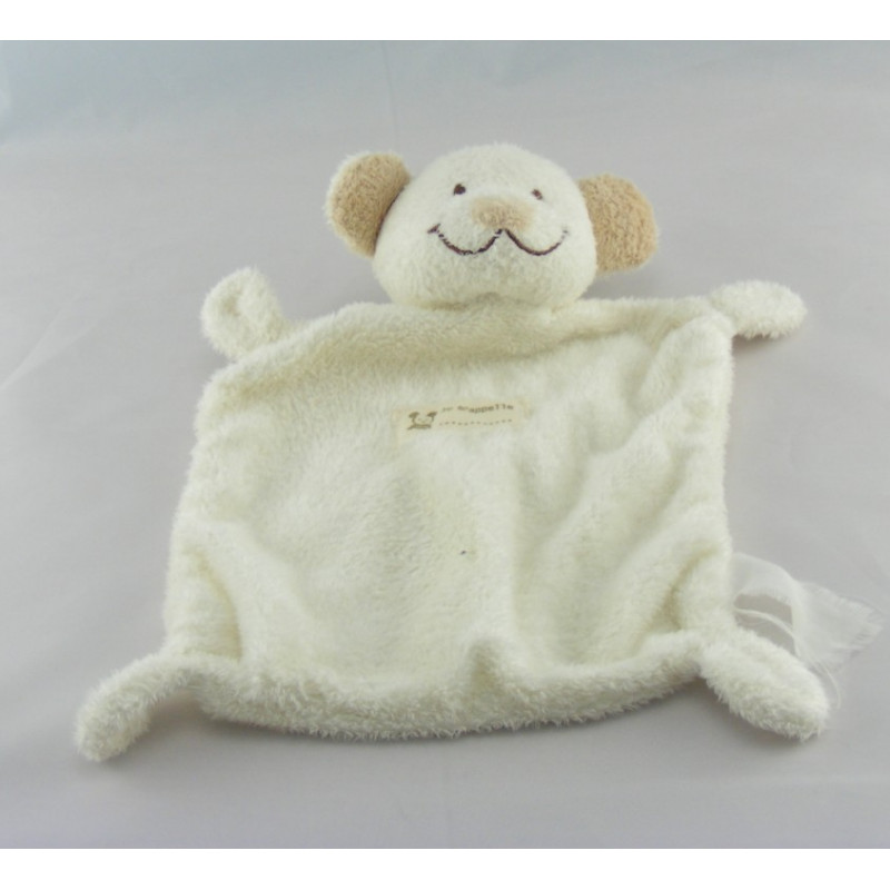 Doudou plat souris écru Beige NICOTOY