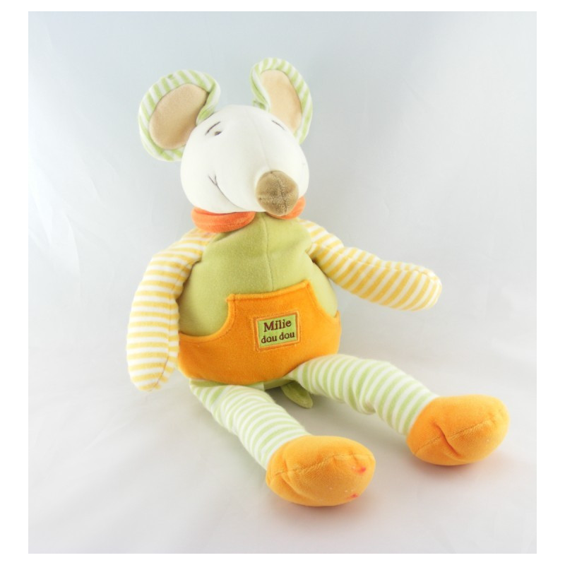 Doudou Milie la souris verte DOUDOU ET COMPAGNIE 30 cm