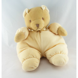 Doudou ours beige jaune NOUKIE'S