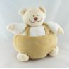 Doudou ours beige jaune NOUKIE'S