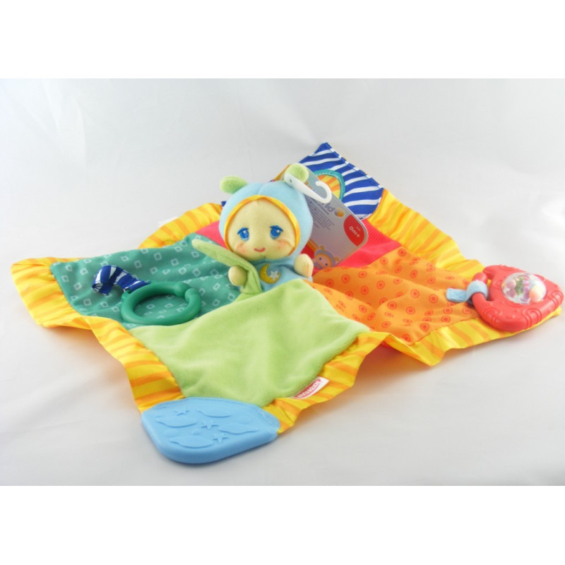 Doudou plat eveil Gloworld Luxi Luciole HASBRO PLAYSKOOL