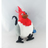 Peluche oiseau rouge gris blanc noir Pedro RIO LANSAY