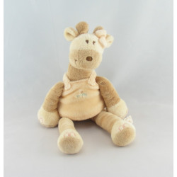 Grand doudou girafe capucine NOUKIE'S