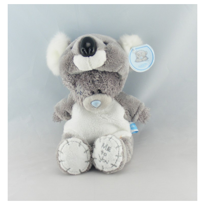 doudou ours gris