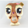 Peluche singe marron PETSHOP HASBRO