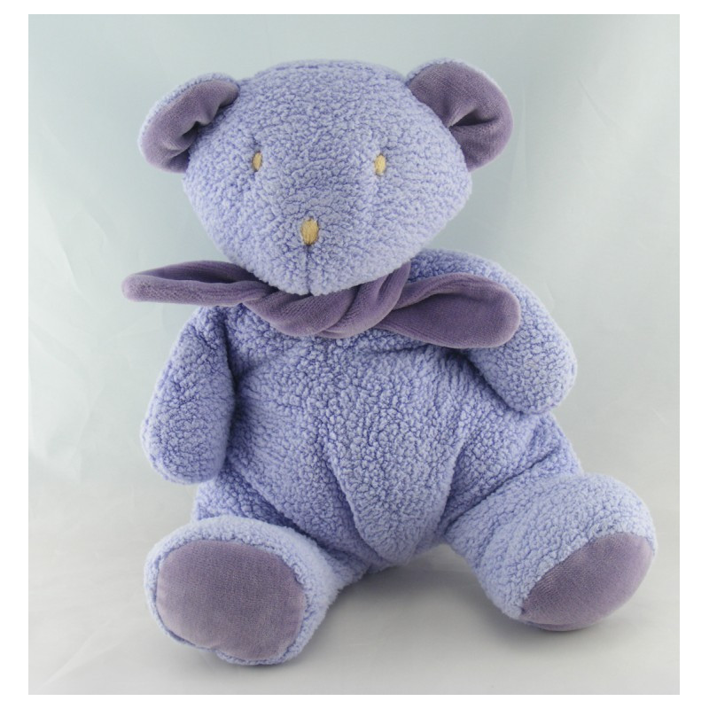 Doudou lapin blanc nounours