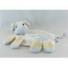 Doudou plat Vache Meuh ! bleu EVEIL ET TENDRESSE