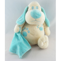 Doudou chien écru beige ANNA CLUB PLUSH