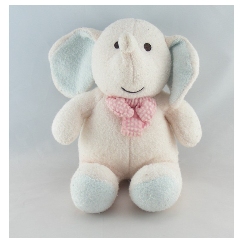 Doudou luminou éléphant bleu JEMINI