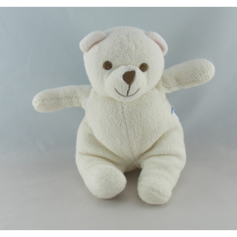 Doudou ours blanc NOUNOURS 