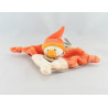 Doudou et compagnie plat canard orange Gédéon 