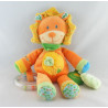 Doudou musical Lion Orange Jaune Nicotoy
