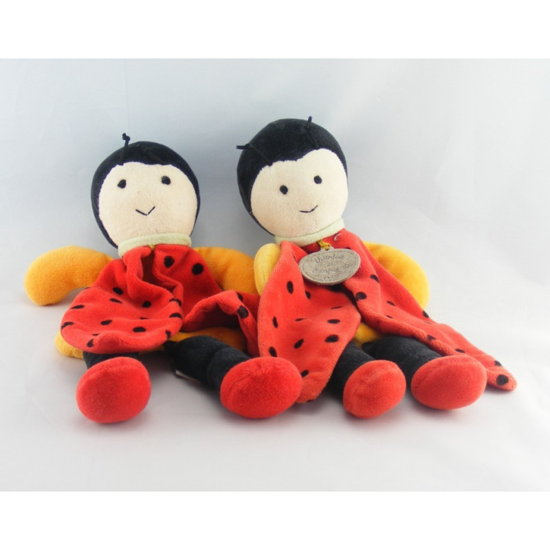 Doudou plat coccinelle coccidoux DOUDOU ET COMPAGNIE