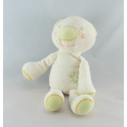 Doudou Koala blanc marron vichy vert SUCRE D'ORGE