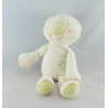 Doudou Koala blanc marron vichy vert SUCRE D'ORGE