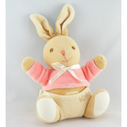 Doudou bébé ours pull rose couche KALOO 