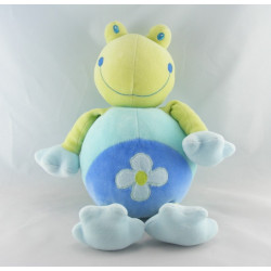 Doudou balle chat grenouille canard vache avec bruitage Babysun