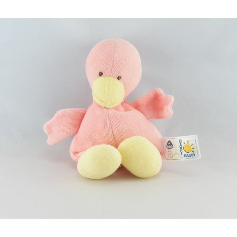 Doudou boule ours orange BABYSUN