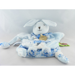 Doudou et compagnie plat lapin bleu tendresse TATOO