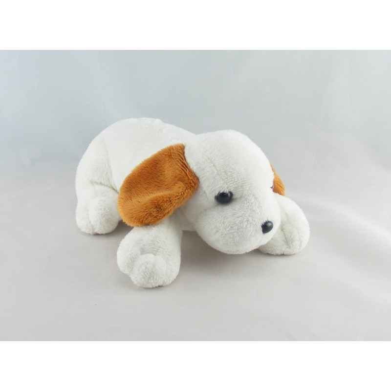 Doudou chat marron blanc COURTEPAILLE