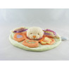 Doudou plat rond lapin Loupichou Doudou et compagnie