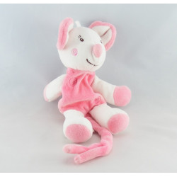 Doudou souris rose SUCRE D'ORGE