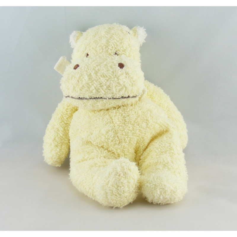 Doudou Hippopotame Vert tactile Amtoys