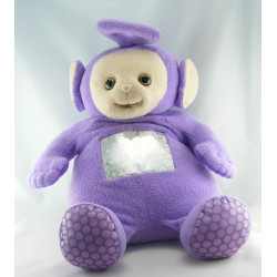 Doudou peluche TELETUBBIES violet Tinky Winky TOMY