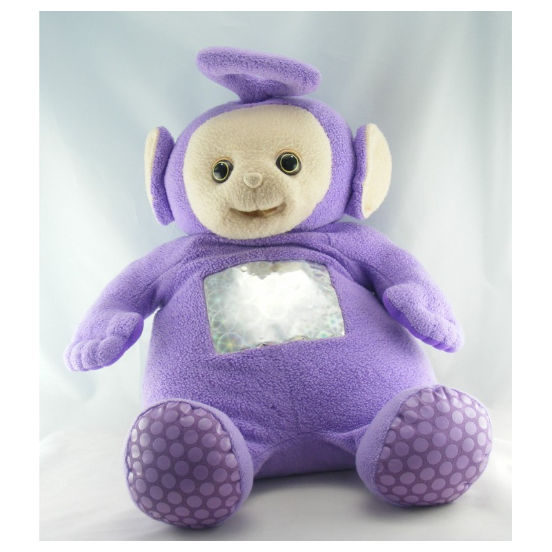 Doudou peluche TELETUBBIES violet Tinky Winky TOMY