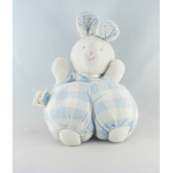 Doudou lapin bleu Calidoux Nature HISTOIRE D'OURS