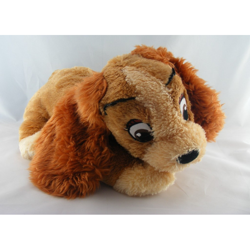 Peluche Belle le chien de La Belle et le Clochard Disney