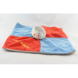 Doudou plat Tchoupi bleu rouge BENGY