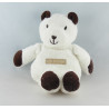 Doudou ours blanc SUCRE D'ORGE