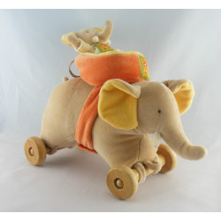 Doudou éléphant beige les Loustics MOULIN ROTY