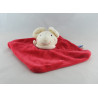 Doudou semi plat souris rouge an 2000 SUCRE D'ORGE