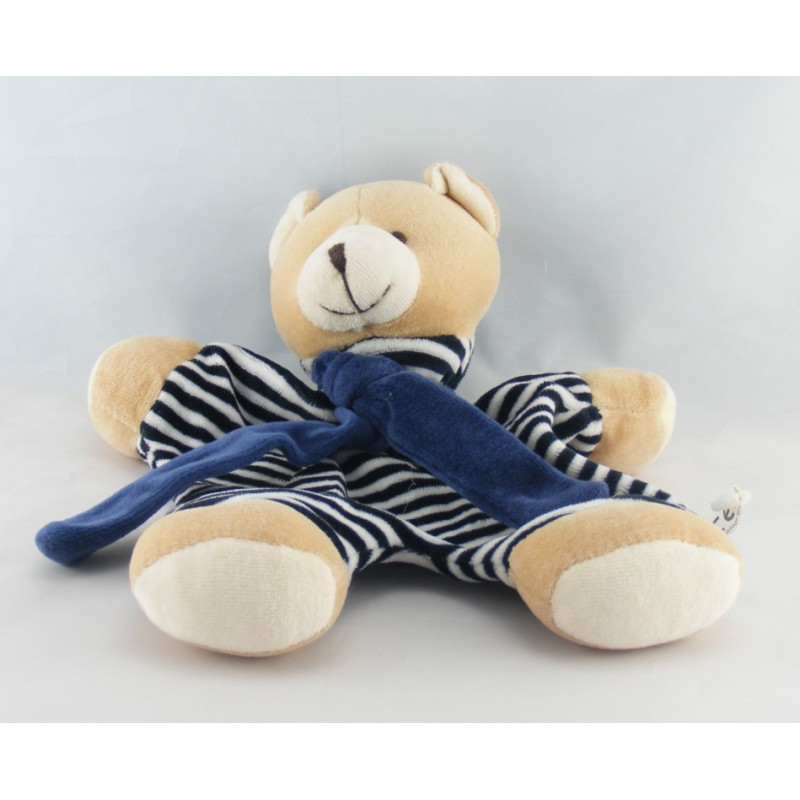 lacet plat bleu marine