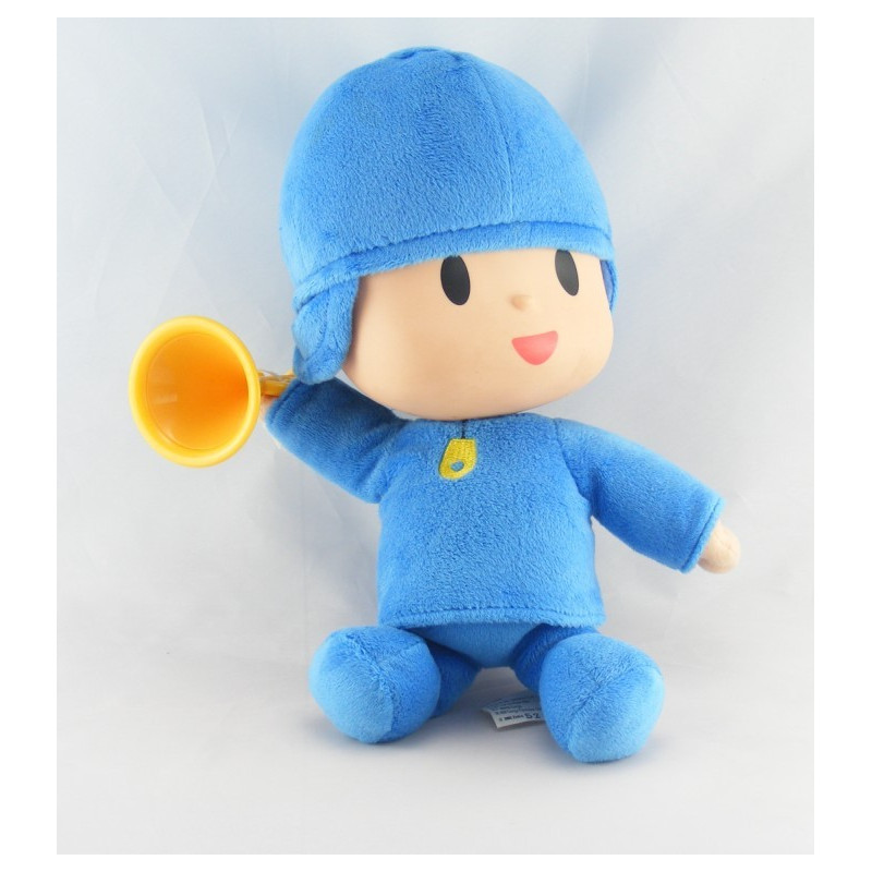 Doudou Pocoyo bleu BANDAI