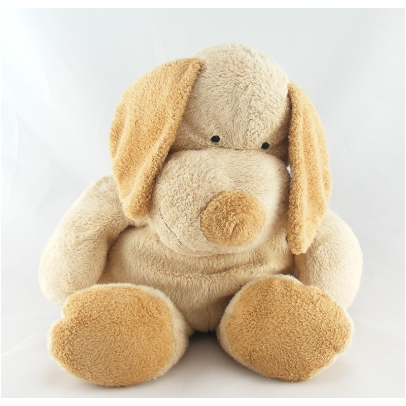 Doudou chien beige marron NICOTOY
